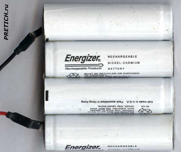 Energizer Nickel-Cadmium 800mAh  