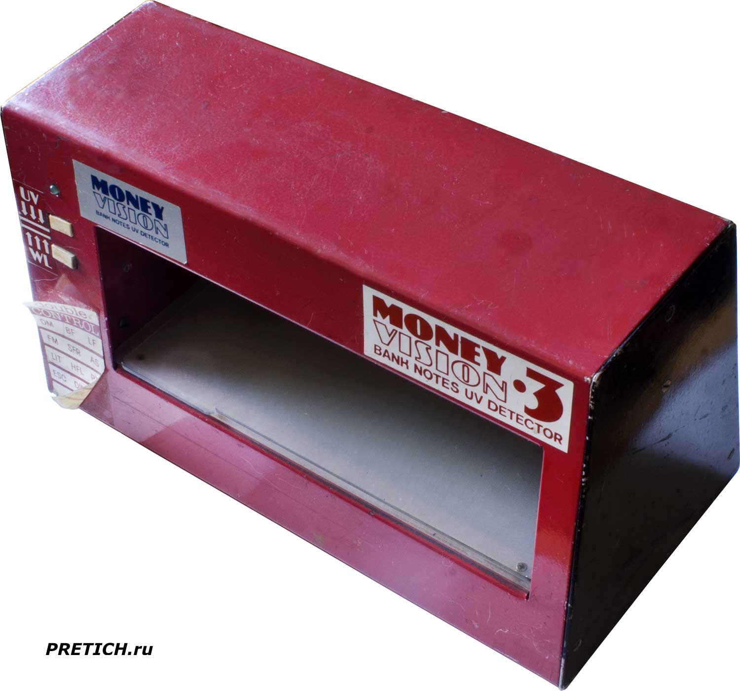 Money Vision-3 детектор валют, сделано в России, 90-е годы Money Vision-3 детектор валют, сделано в России, 90-е годы