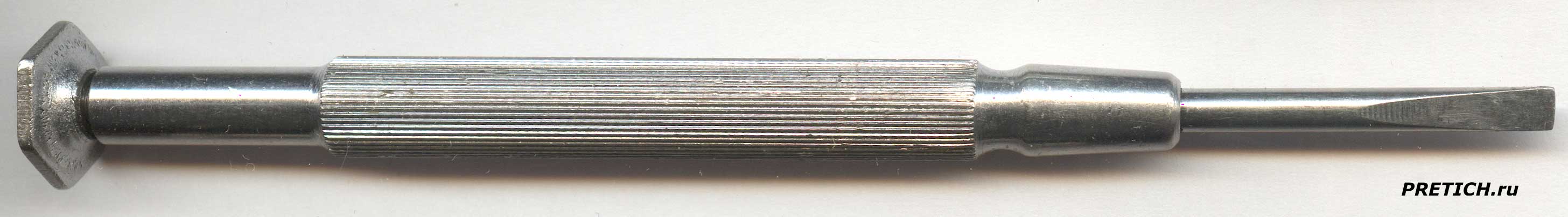 Набор советских часовых отверток, хромированные, описание Набор советских часовых отверток, хромированные, описание