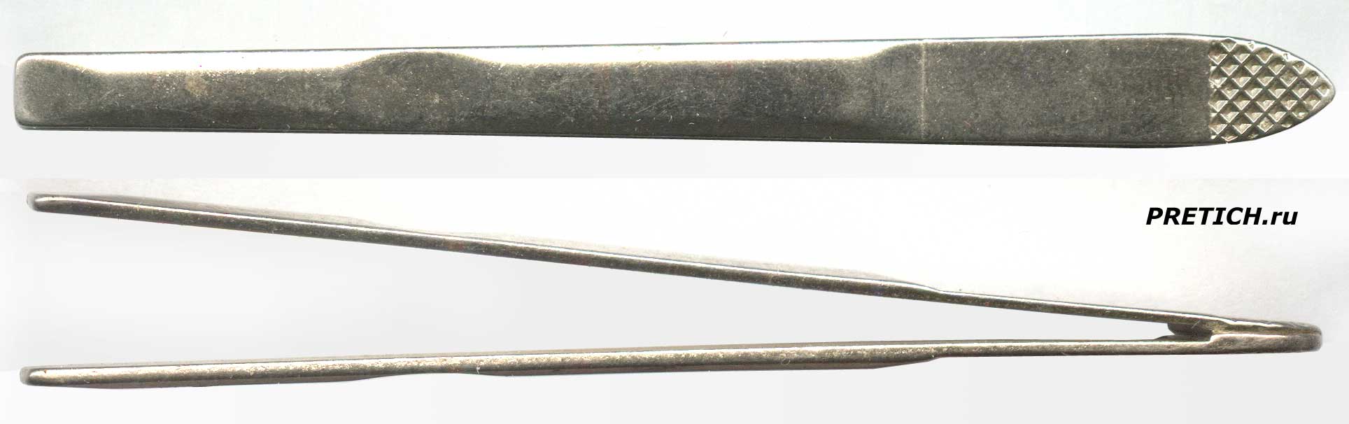 Маленький советский пинцет для работы криминалистов МВД, обзор Маленький советский пинцет для работы криминалистов МВД, обзор