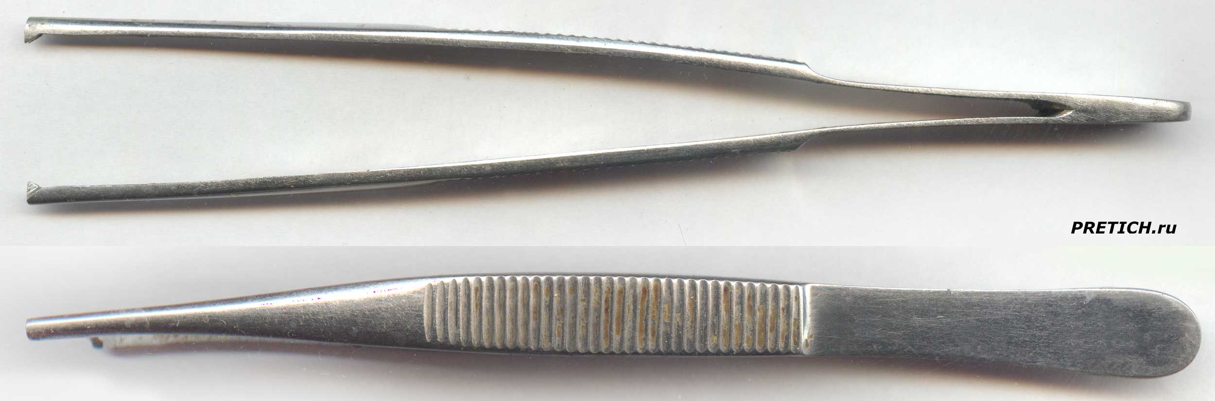 Пинцет МИЗ 74-Н клеймо Московский инструментальный завод 1974 год Пинцет МИЗ 74-Н клеймо Московский инструментальный завод 1974 год