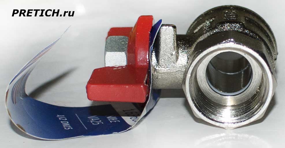 шаровой вентиль ARCO 163603 NILE VA25 как правильно установить, чтобы не протекал шаровой вентиль ARCO 163603 NILE VA25 как правильно установить, чтобы не протекал