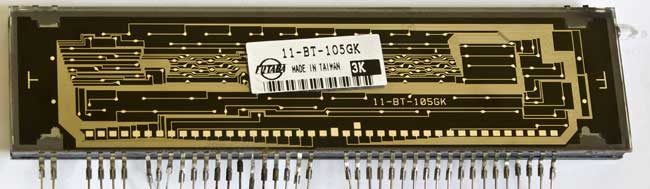 Futaba 11-BT-105GK vacuum fluorescent display обзор и подключение