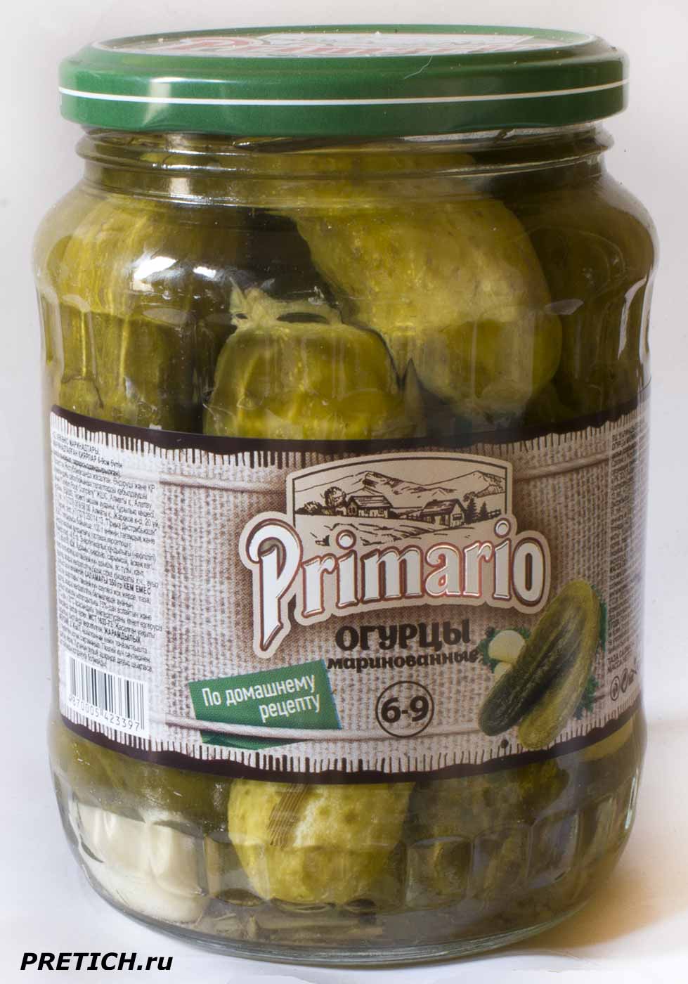 Primario огурцы маринованные 6-9 из Казахстана, полное описание Primario огурцы маринованные 6-9 из Казахстана, полное описание