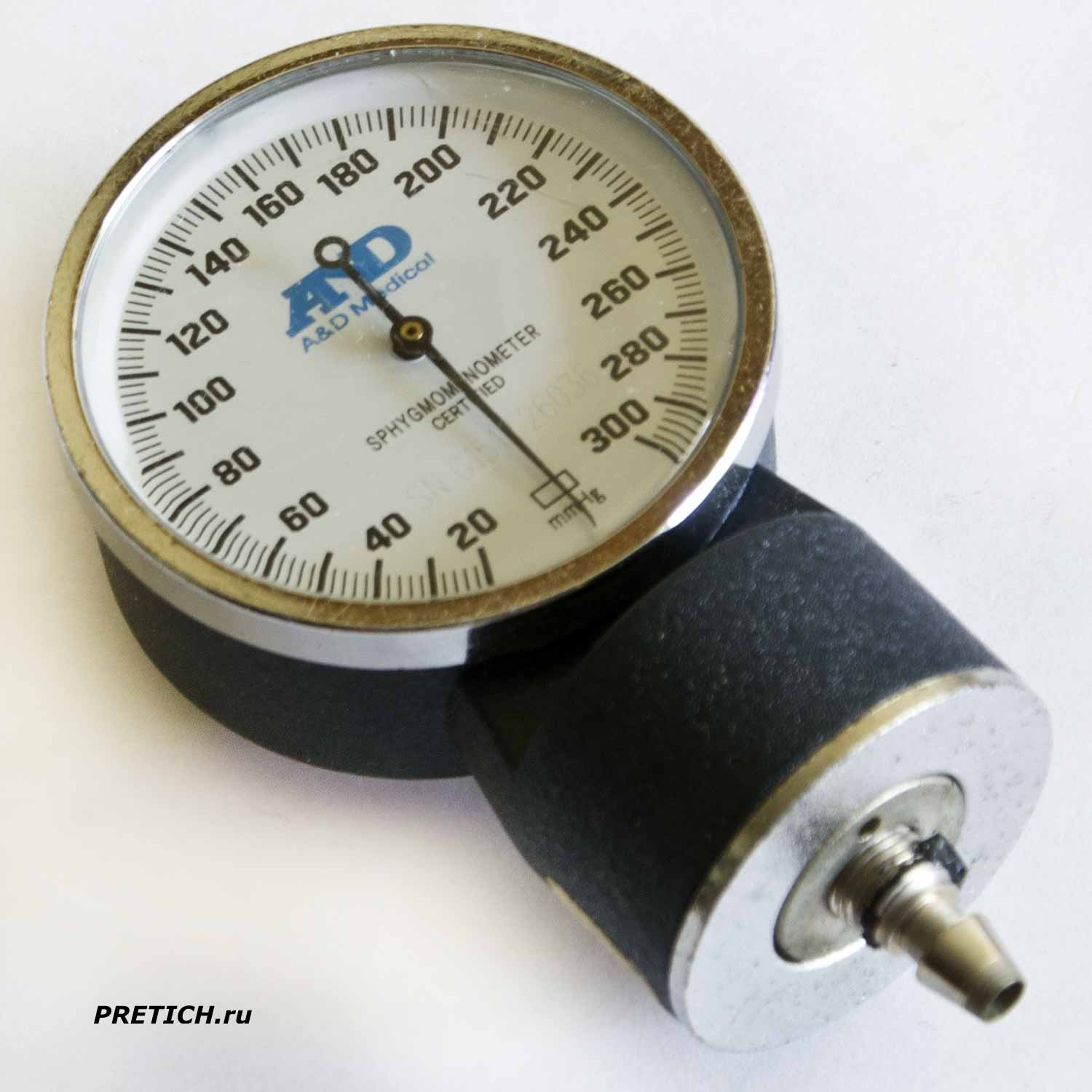 манометр SPHYGMOMANOMETER в механическом тонометре AND UA-100 манометр SPHYGMOMANOMETER в механическом тонометре AND UA-100