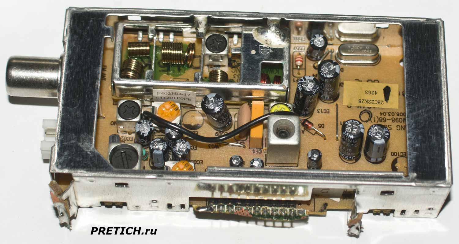 Разборка KSE 6700FM0154A тюнера FM/AM из музыкального центра Разборка KSE 6700FM0154A тюнера FM/AM из музыкального центра