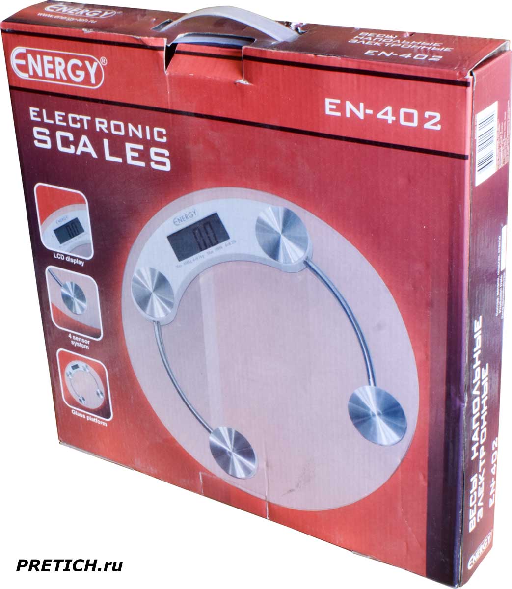 Energy EN-402 электронные напольные весы - полное описание Energy EN-402 электронные напольные весы - полное описание