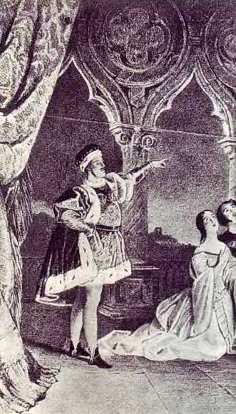 Сцена из оперы Бианка и Гвалтиеро Литография с рисунка К. Брюллова Сцена из оперы Бианка и Гвалтиеро Литография с рисунка К. Брюллова