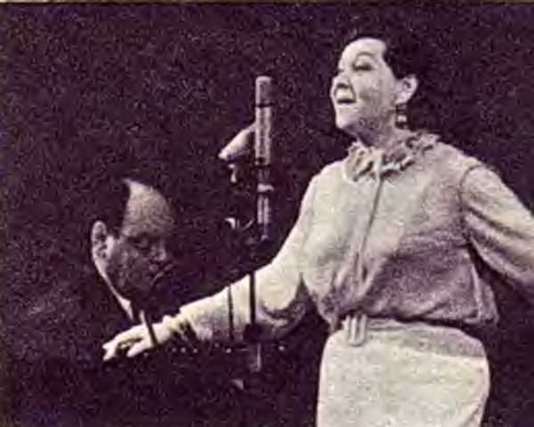 Поет Клавдия Шульженко 1968 год, Белорусская ССР