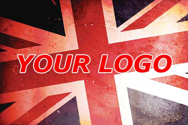 Флаг с логотипом как элемент рекламы Флаг с логотипом как элемент рекламы