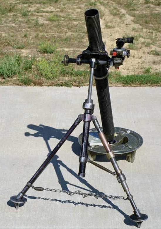 Оружие противника - 81-мм миномет М29А1 США, НАТО Оружие противника - 81-мм миномет М29А1 США, НАТО