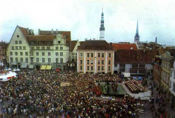 Репортаж о встречах в Эстонии