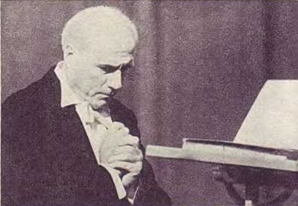 Иван Семенович Козловский 1968 год концерт в Большом зале консерватории