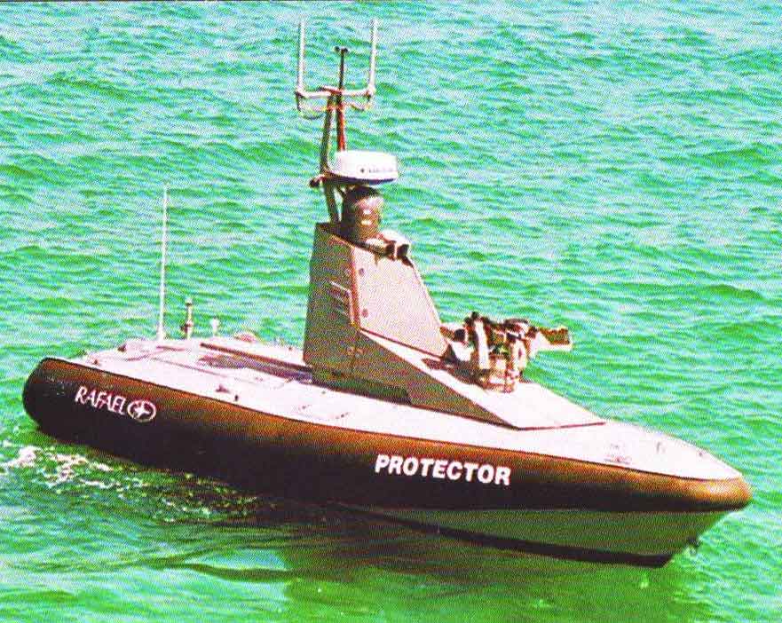 Дистанционно управляемый катер Pritector, Израиль Дистанционно управляемый катер Pritector, Израиль