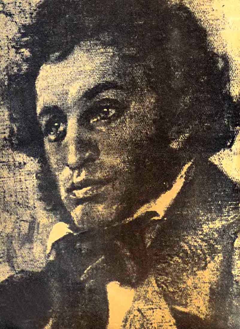 Пушкин - этюд А.И. Лактионова, 1949 год