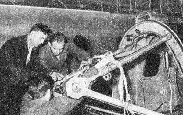 Сборка первых самолетов Ил-18 на заводе Знамя Труда Сборка первых самолетов Ил-18 на заводе Знамя Труда