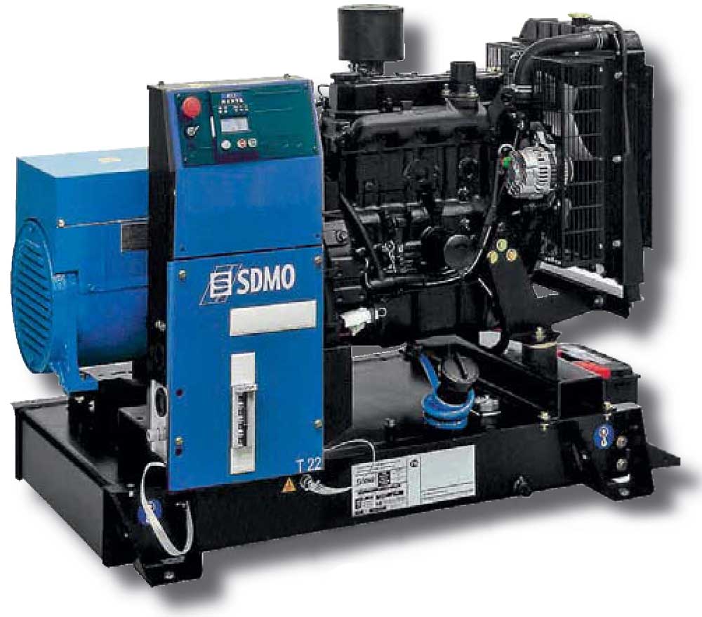 Дизель-генераторная установка SDMO Т 22 К двигатель Mitsubishi