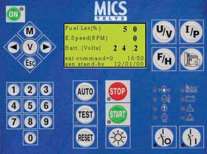 Пульт управления генераторами SDMO MICS Telys