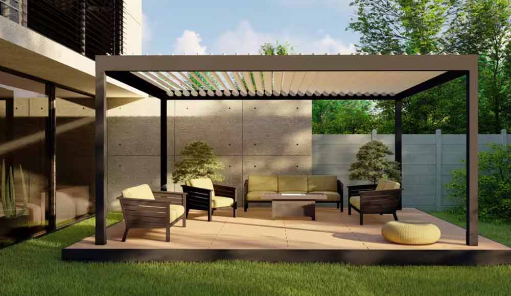 Что такое биоклиматическая пергола и как она работает