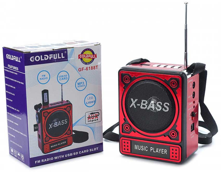 GoldFull GF-6188T обзор и разборка приемника, фонарика и плеера GoldFull GF-6188T обзор и разборка приемника, фонарика и плеера