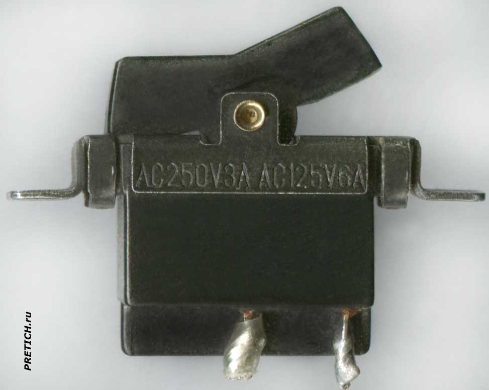 Matsushita переключатель начала 1990-х годов обзор и разборка Matsushita переключатель начала 1990-х годов обзор и разборка