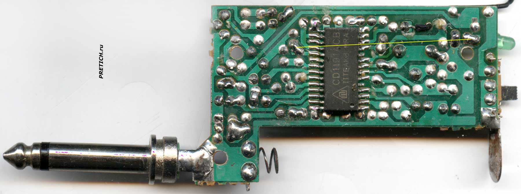 Lane Wireless Receiver плата электргники CC-308R, схема Lane Wireless Receiver плата электргники CC-308R, схема