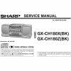 SHARP GX-CH180X/Z сервис мануал