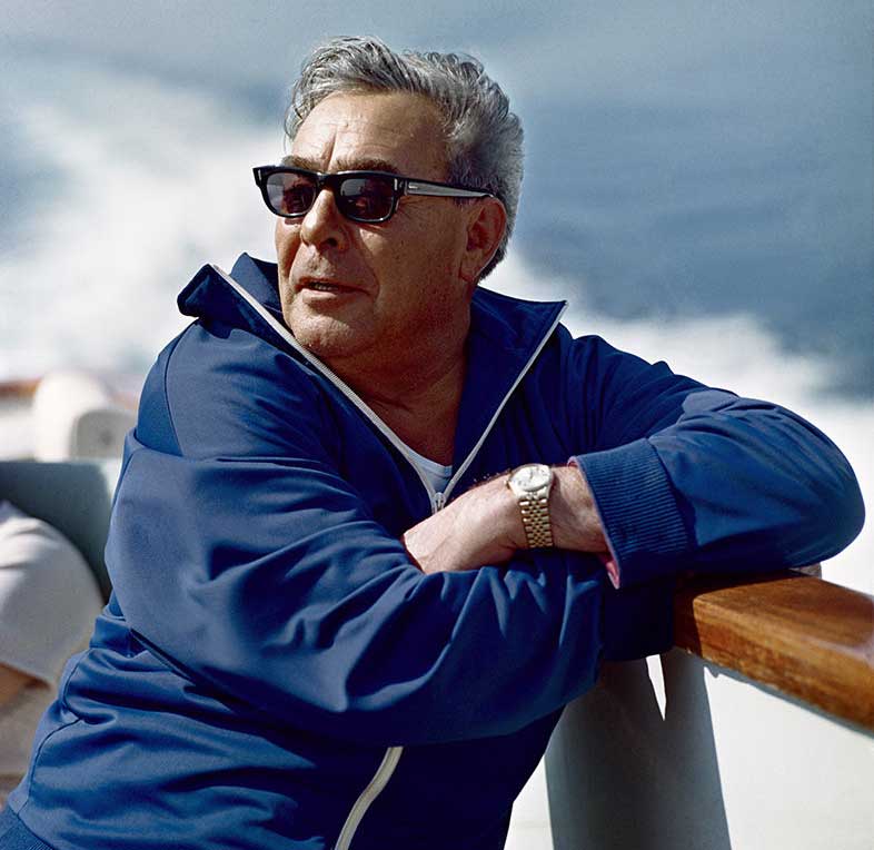 Брежнев на отдыхе в семейной обстановке