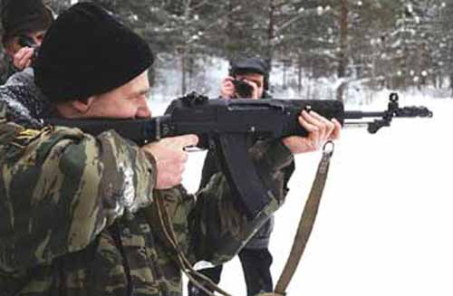 На стрельбах испытание АН-94 Абакан На стрельбах испытание АН-94 Абакан