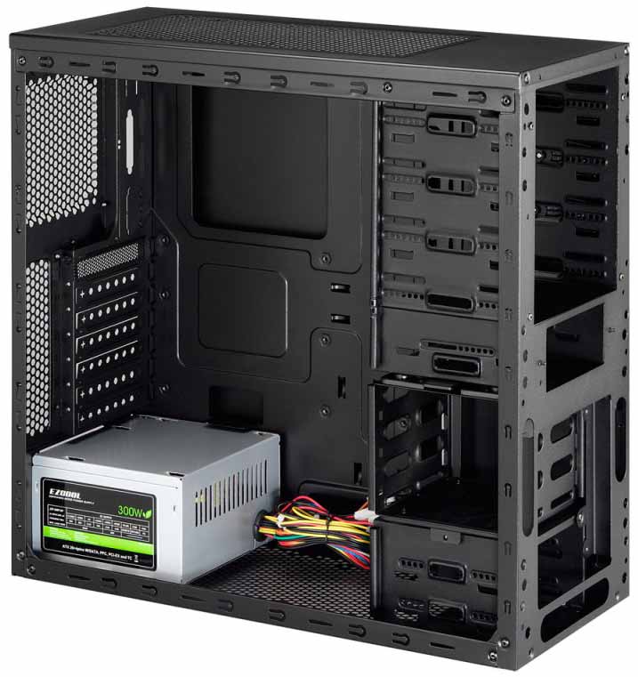 Корпус с нижним расположением БП