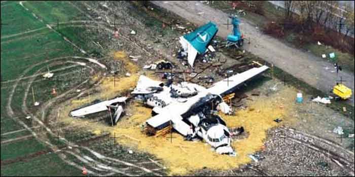 крушение самолета Luxair в Люксембурге