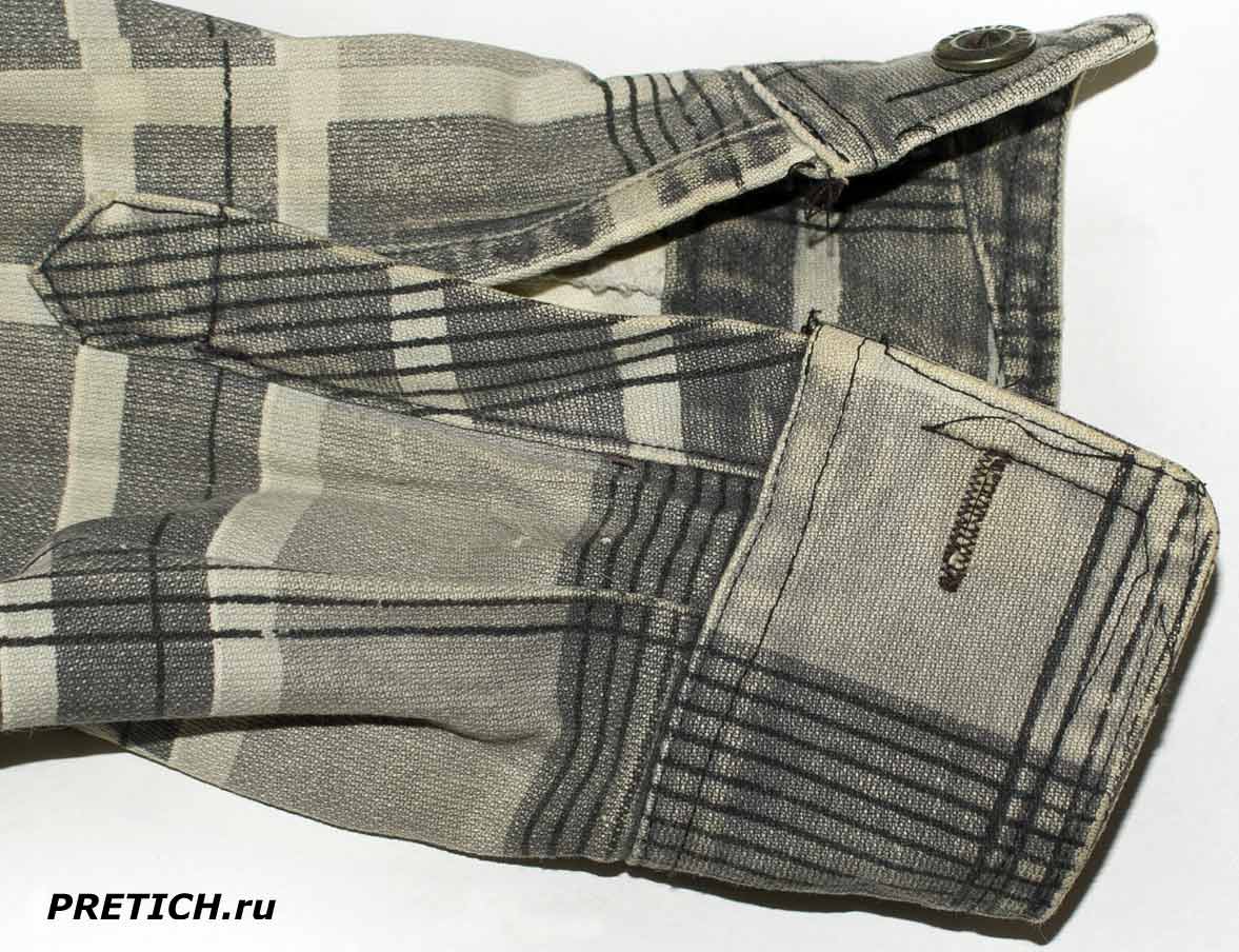 Рубашка как сделан рукав и манжеты, кооператоры 1990-х Рубашка как сделан рукав и манжеты, кооператоры 1990-х