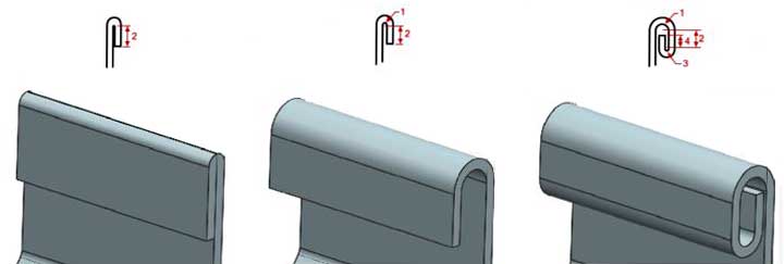 Завальцовка кромок листовой стали