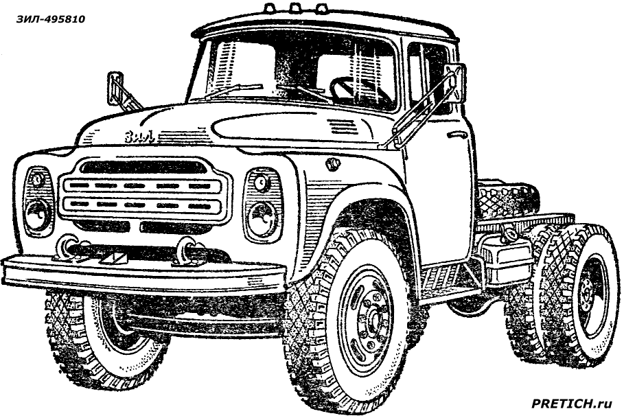Шасси ЗИЛ-495810 описание