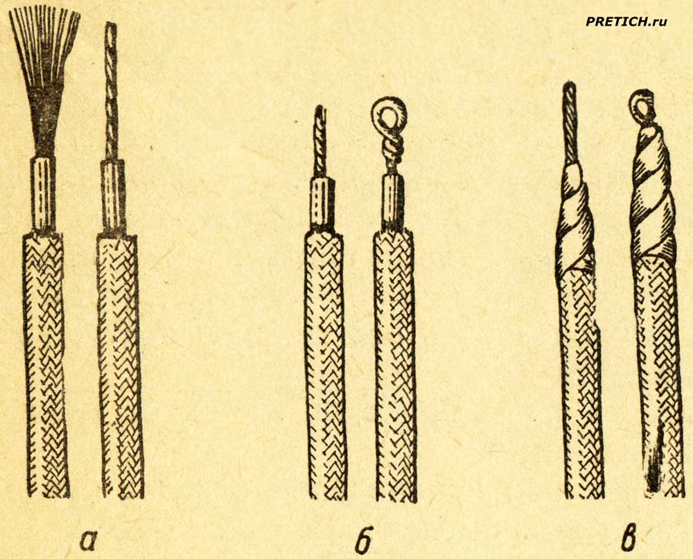 Оконцевание изолированных проводов Оконцевание изолированных проводов