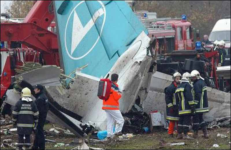 Luxair обломки самолета Фоккер-50