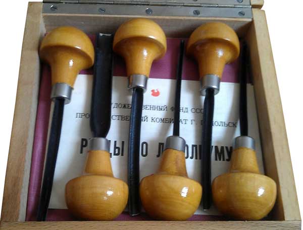 набор штихелей советские ювелирные для лекальщика