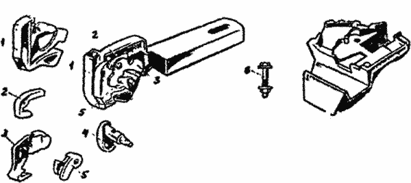 Механизм автосцепки вагонов