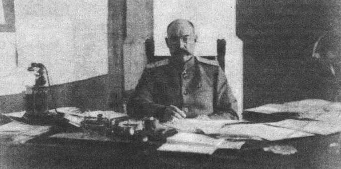 В штабе. Фото времен первой мировой войны