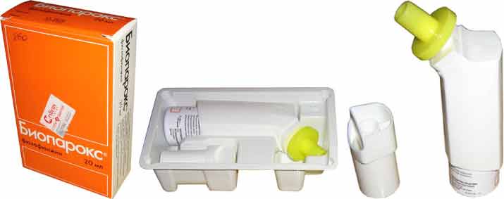 препарат Биопарокс, от гайморита, инструкция препарат Биопарокс, от гайморита, инструкция