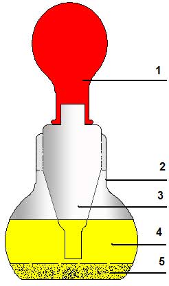 капельница со взвестью доводочного микропорошка