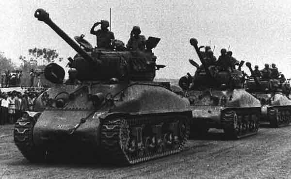 Танк М4 Шерман, с длинной немецкой пушкой