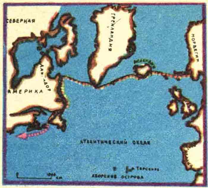Карта плавания Жуан Ваш Кортириала