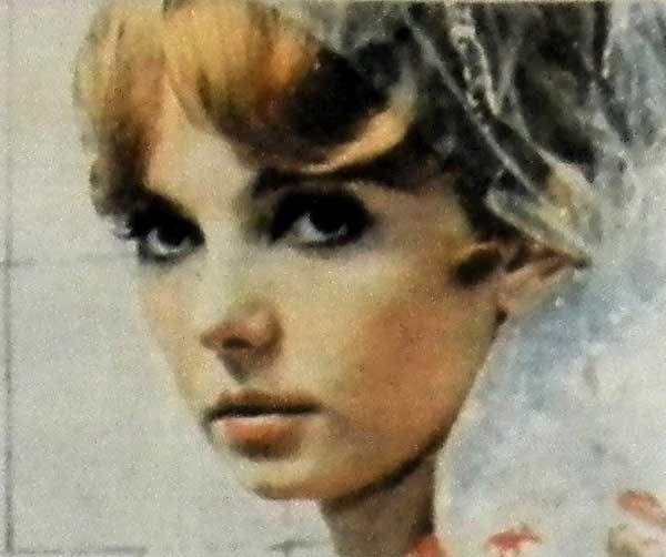 Н. Терентьева в роли Елены, фильм Озарение, 1971 год, Украинская ССР