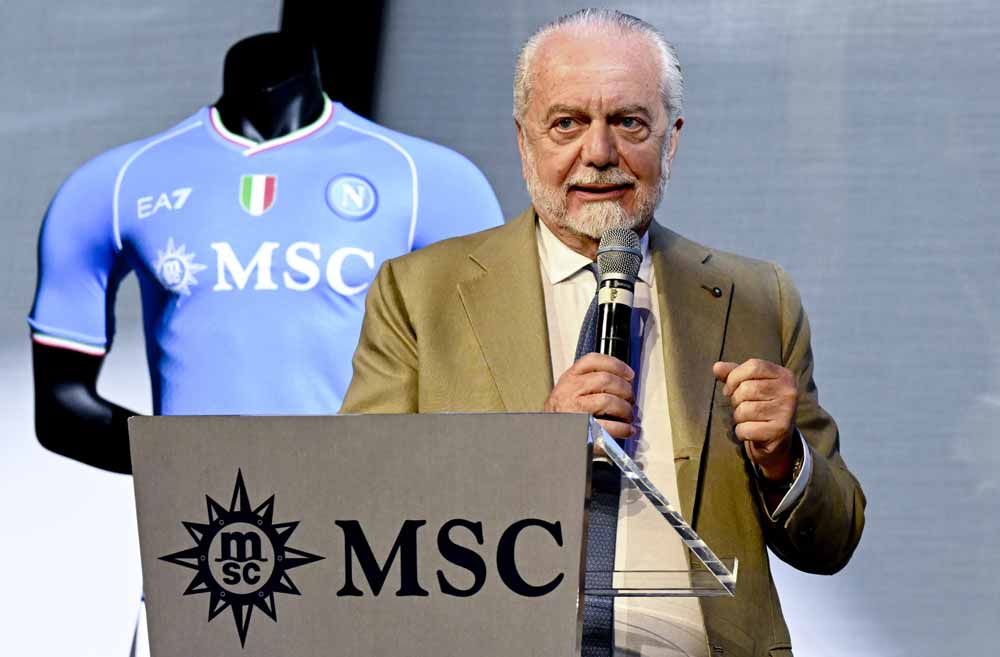 Аурелио Де Лаурентис президент чемпионов Серии А Наполи Аурелио Де Лаурентис президент чемпионов Серии А Наполи