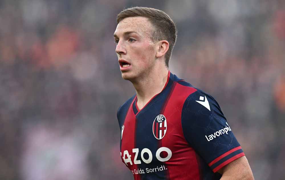 Луи Фергюсон звезда ФК Болонья Луи Фергюсон звезда ФК Болонья