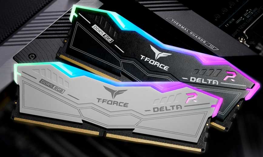 Оперативная память для ПК T-FORCE DELTA RGB стандарт DDR5 Оперативная память для ПК T-FORCE DELTA RGB стандарт DDR5