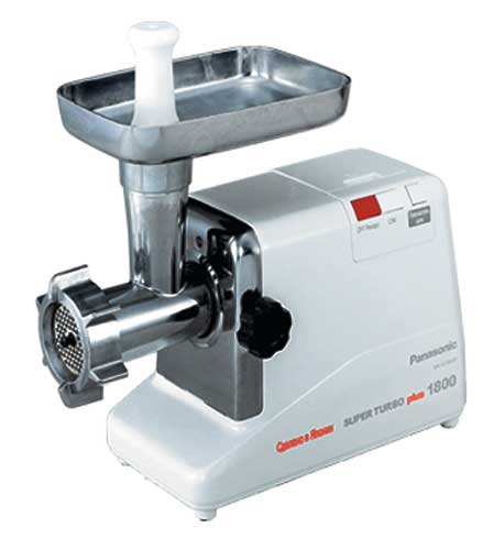 Panasonic MK-G1800PWTQ - это мощная электрическая мясорубка