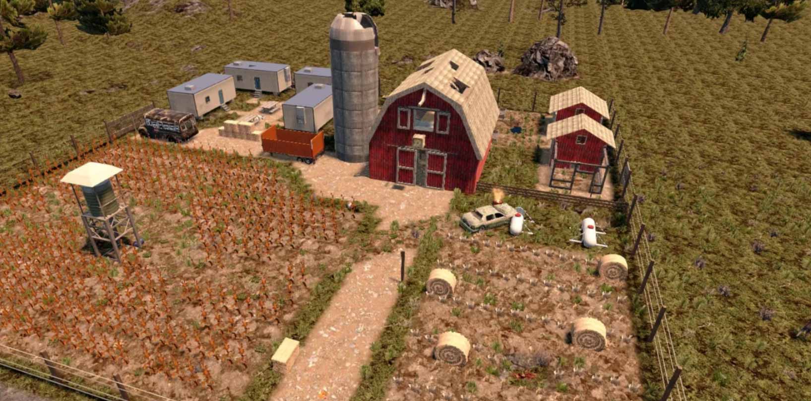 7 Days To Die фермерская усадьба, делаем из нее свою базу 7 Days To Die фермерская усадьба, делаем из нее свою базу