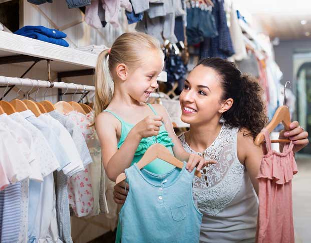 Как подобрать одежду для ребенка